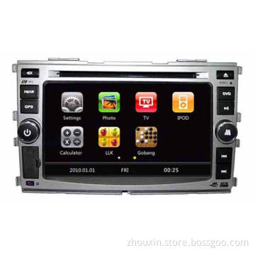 dvd de navegacao GPS Bluetooth ISDB-T dvbt estereo de radio de TV para KIA FORTE